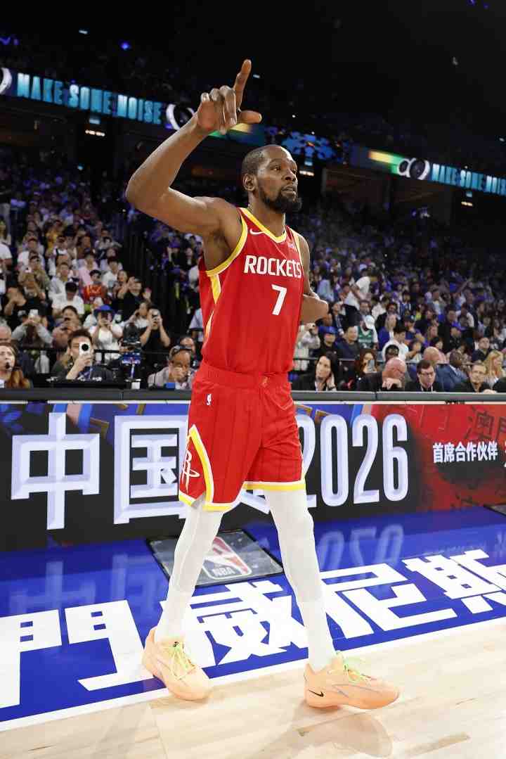 乌度卡:杜兰特不会出战周日对战独行侠的第二场中国赛